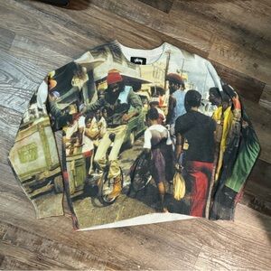 Knitted Stussy Crewneck